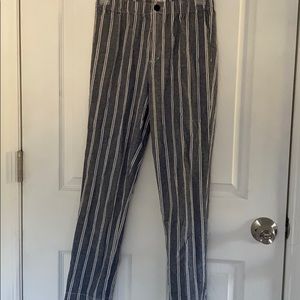 Blue stripped pant